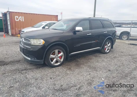 2012 Dodge Durango Citadel из США, поврежденный, VIN 1C4SDJET0CC211658